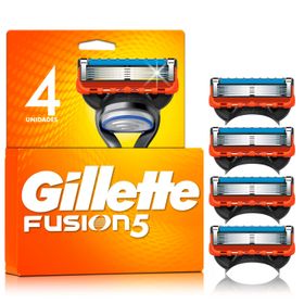 Repuesto Máquina de Afeitar Gillette Fusion5 - 4 un.