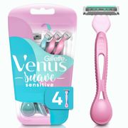 Máquina de Afeitar Venus Suave Sensitive 4 un.