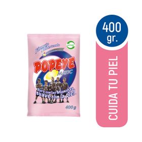 Detergente en Polvo Popeye Matic 400 g