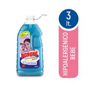 Detergente Líquido Popeye Bebé Hipoalergénico Matic 3 L