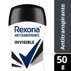 Desodorante Barra Rexona Invisible 50 g