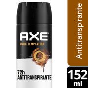 Antitranspirante Spray Axe Dark Temptation 152 ml