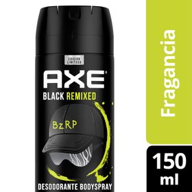 Desodorante Spray Axe Black Remixed 150 ml