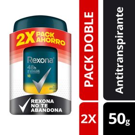 Desodorante Barra Rexona Men V8 50 g 2 un.