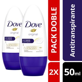 Desodorante Roll On Dove Original 50 ml 2 un.