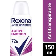 Desodorante Spray Rexona Women Active Emotion 150 ml