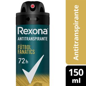 Desodorante Spray Rexona Antitranspirante Fútbol Fanatics 150 ml