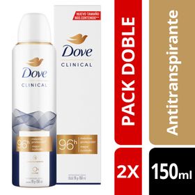 Desodorante Spray Dove Woman Clinical 96H 150 ml