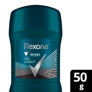 Antitranspirante Barra Rexona Men Invisible 50 g