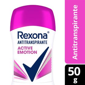Antitranspirante Rexona Women Active Emotion Barra 50 g
