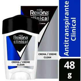 Desodorante Crema Rexona Clean 48 g