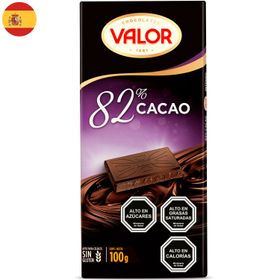 Chocolate amargo 82% cacao 100 g