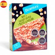 Barra Cereal Bicentury Chocolate Con Leche y Avellanas 90 g 5 un.