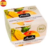 Compota de Manzana y Plátano Orgánica Sin Azúcar 100 g 2 un.