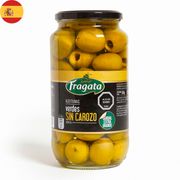 Aceitunas Verdes Gordal Fragata Sin Carozo 450 g