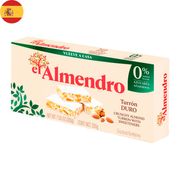 Turrón Duro El Almendro Sin Azúcar 200 g