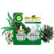 Desodorante Ambiental Air Wick Eléctrico Repuesto Bosque Nativo 21 ml 2 un.