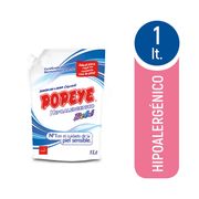 Jabón Ropa Popeye Hipoalergénico 1 L