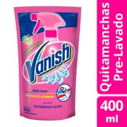 Quitamanchas Vanish Prelavado Poder O2 Recarga 400 ml