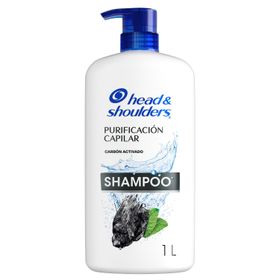 Shampoo Head & Shoulders Carbón 1 L