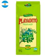 Yerba Mate Playadito Con Hierbas 500 g