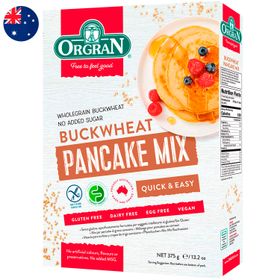 Premezcla Pancake Buckwheat Orgran 375 g