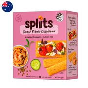 Pan Crujiente Split Sin Gluten Camote 130 g