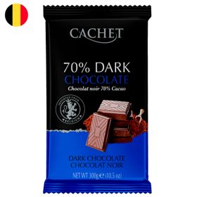 Tableta de chocolate amargo 70% cacao 300 g