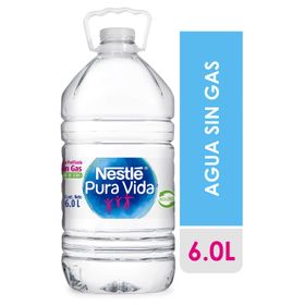 Agua Purificada Nestlé Sin Gas Pura Vida 6 L