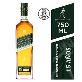 Whisky Johnnie Walker Green Label 750 cc