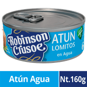 Atún Lomitos en Agua 104 g drenado, 160 g neto