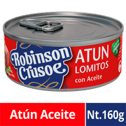Atún Lomitos en Aceite 104 g drenado, 160 g neto