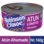 Atún Lomitos Ahumados 104 g drenado