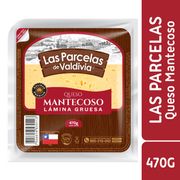 Queso Mantecoso Las Parcelas de Valdivia Laminado 470 g