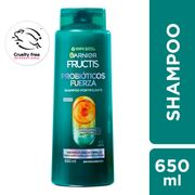 Shampoo Garnier Fructis Probióticos Fuerza 650 ml