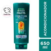 Acondicionador Garnier Fructis Probióticos Fuerza 650 ml