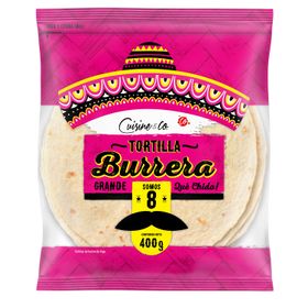 Tortilla Burrera 8 un.