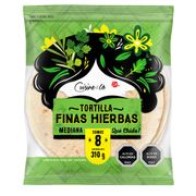 Tortilla Finas Hierbas 8 un.