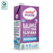 Leche Surlat Descremada Sin Lactosa 1 L