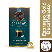 Café Cápsulas Gold Descafeinada 10 un.