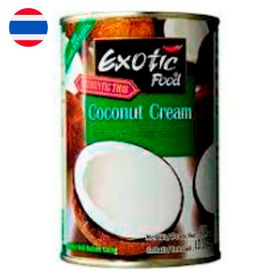 Crema de Coco Exotic Food Libre de Colesterol 400 ml