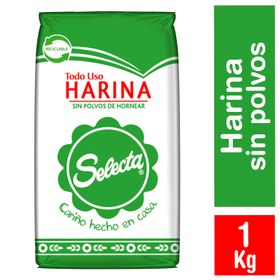 Harina Selecta Sin Polvos de Hornear 1 kg