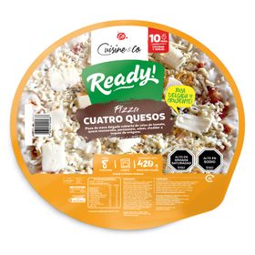 Pizza Cuatro Quesos Cuisine & Co 420 g