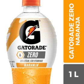 Bebida Isotónica Gatorade Naranja Zero 1 L