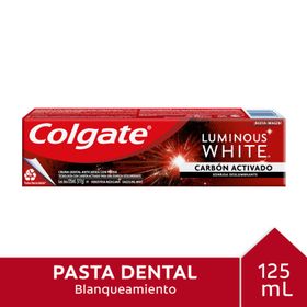Pasta Dental Colgate Luminous Carbón 125 ml