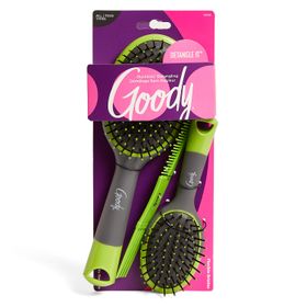 Kit Desenredante Cabello Goody: 2 Cepillos + 1 Peineta