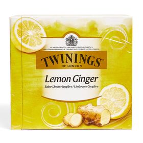 Infusión Twinings Limón y Jengibre 50 Bolsas