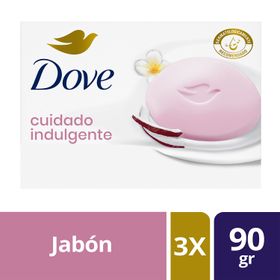 Jabón Barra Dove Cuidado Indulgente 90 g 3 un.
