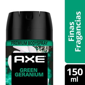 Desodorante Spray Axe Green Geranium 150 ml