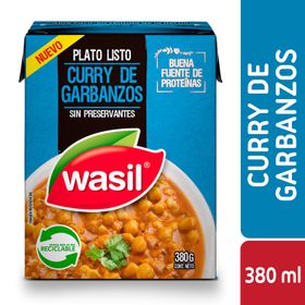 Curry de Garbanzos Wasil 380 g